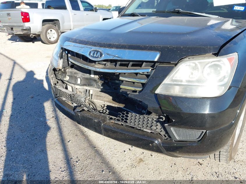 2009 Kia Borrego Lx VIN: KNDJJ741995036122 Lot: 43555704