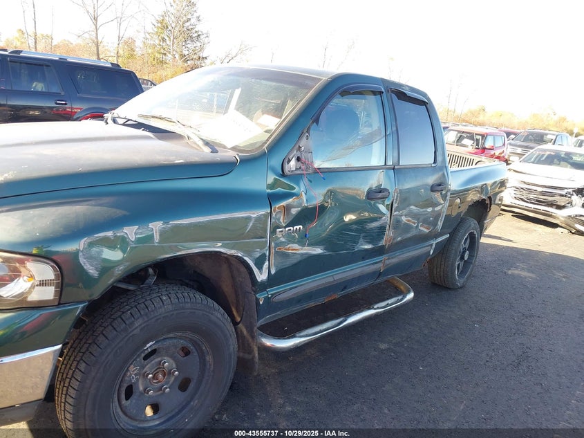 2002 Dodge Ram 1500 St VIN: 3D7HU18ZX2G124829 Lot: 43555737