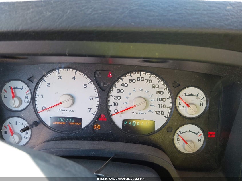 2002 Dodge Ram 1500 St VIN: 3D7HU18ZX2G124829 Lot: 43555737