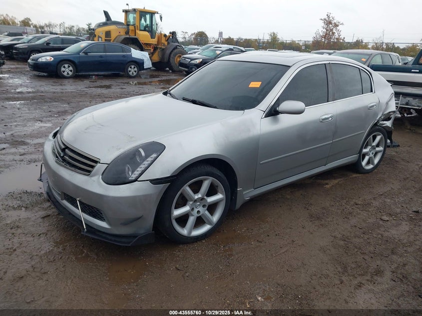 JNKCV51F15M315239 2005 INFINITI G photo no. 2