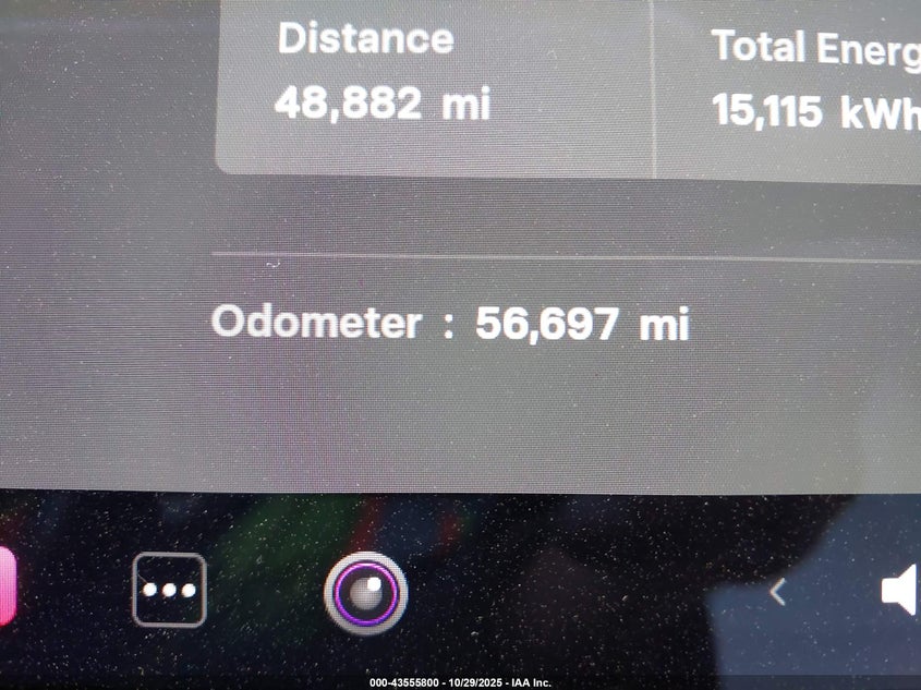 2020 Tesla Model 3 Long Range VIN: 5YJ3E1EB5LF791596 Lot: 43555800