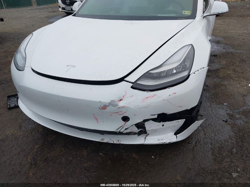 2020 Tesla Model 3 Long Range VIN: 5YJ3E1EB5LF791596 Lot: 43555800