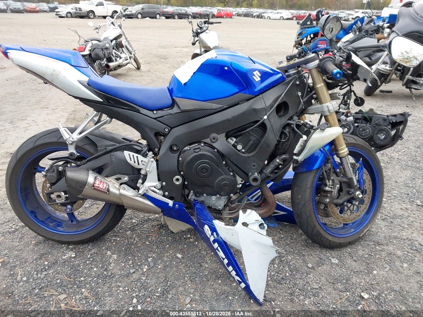 2008 Suzuki Gsx-R600 VIN: JS1GN7EA182100855 Lot: 43555813