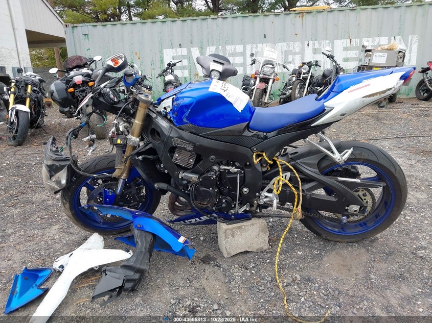 2008 Suzuki Gsx-R600 VIN: JS1GN7EA182100855 Lot: 43555813