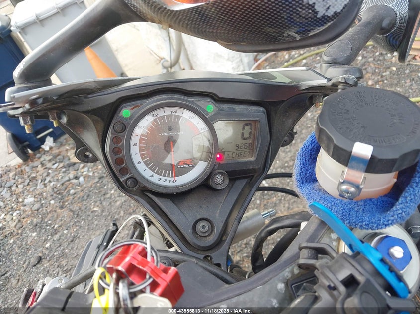 2008 Suzuki Gsx-R600 VIN: JS1GN7EA182100855 Lot: 43555813