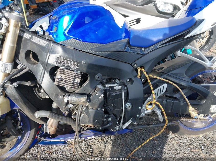 2008 Suzuki Gsx-R600 VIN: JS1GN7EA182100855 Lot: 43555813