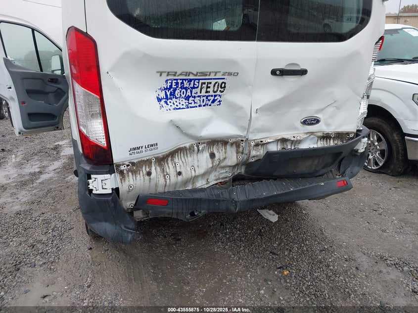 2018 Ford Transit-250 VIN: 1FTYR1ZM8JKB18114 Lot: 43555875