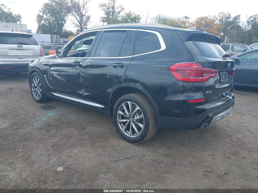 2019 BMW X3 xDrive30I VIN: 5UXTR9C57KLE15303 Lot: 43555887