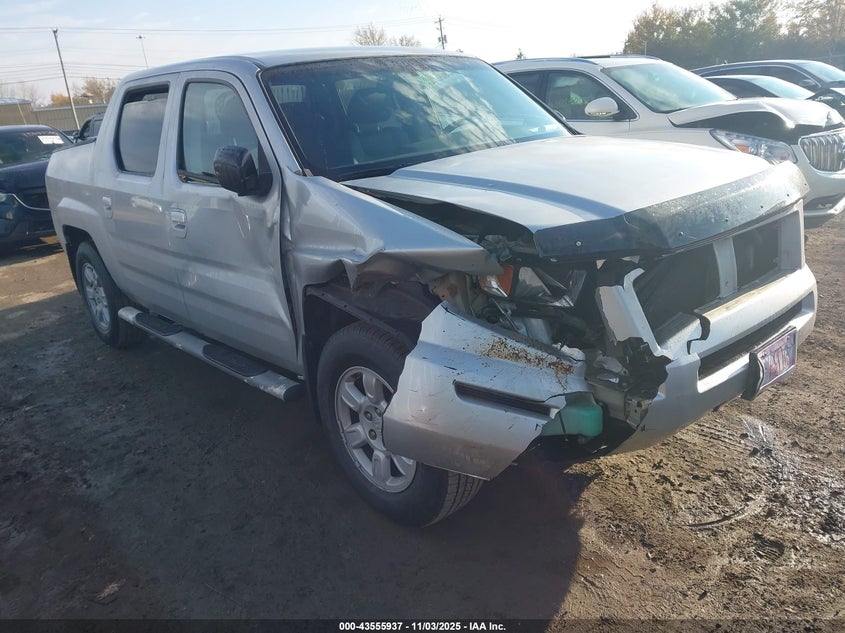 2008 Honda Ridgeline Rtx VIN: 2HJYK16318H537189 Lot: 43555937