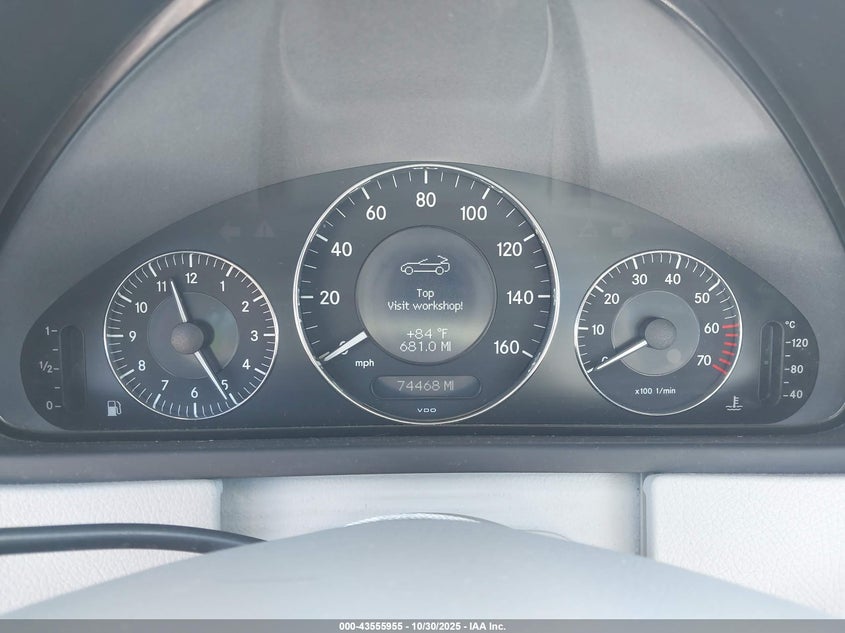 2005 Mercedes-Benz Clk 500 VIN: WDBTK75J15F145455 Lot: 43555955