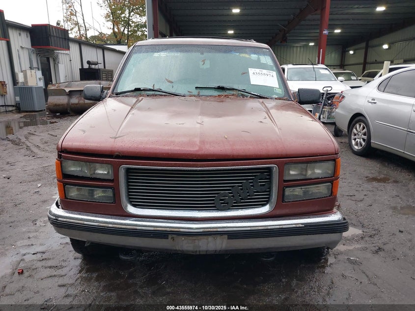 1999 GMC Yukon Slt Cmi VIN: 1GKEK13R9XR506548 Lot: 43555974