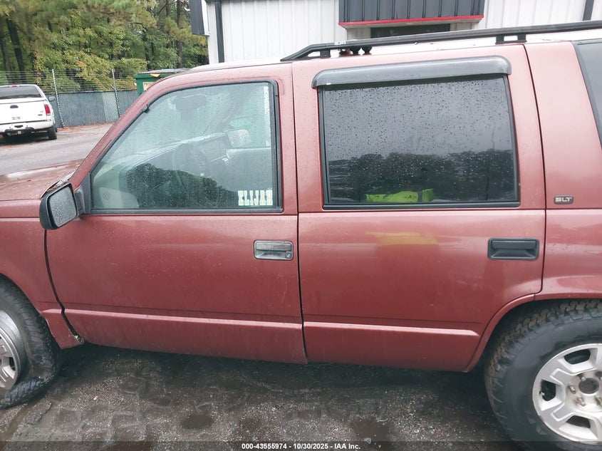 1999 GMC Yukon Slt Cmi VIN: 1GKEK13R9XR506548 Lot: 43555974