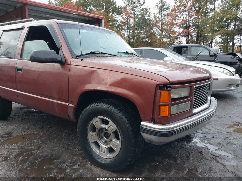 1999 GMC Yukon Slt Cmi VIN: 1GKEK13R9XR506548 Lot: 43555974