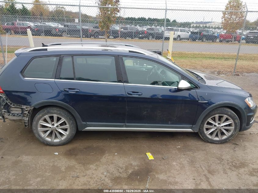 2017 Volkswagen Golf Alltrack Tsi S/Tsi Se/Tsi Sel VIN: 3VWH17AU4HM542220 Lot: 43556050
