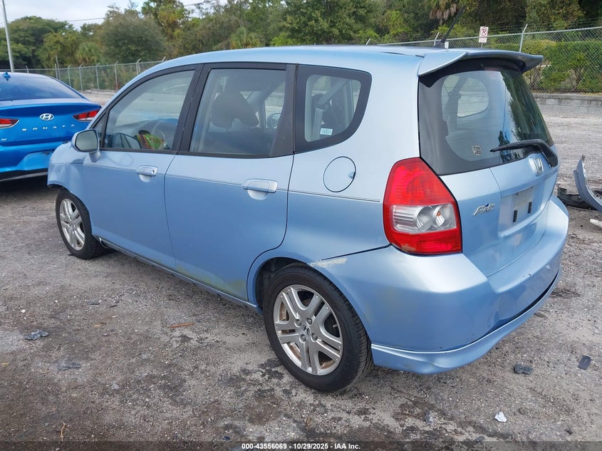 JHMGD38618S071624 2008 HONDA FIT photo no. 3