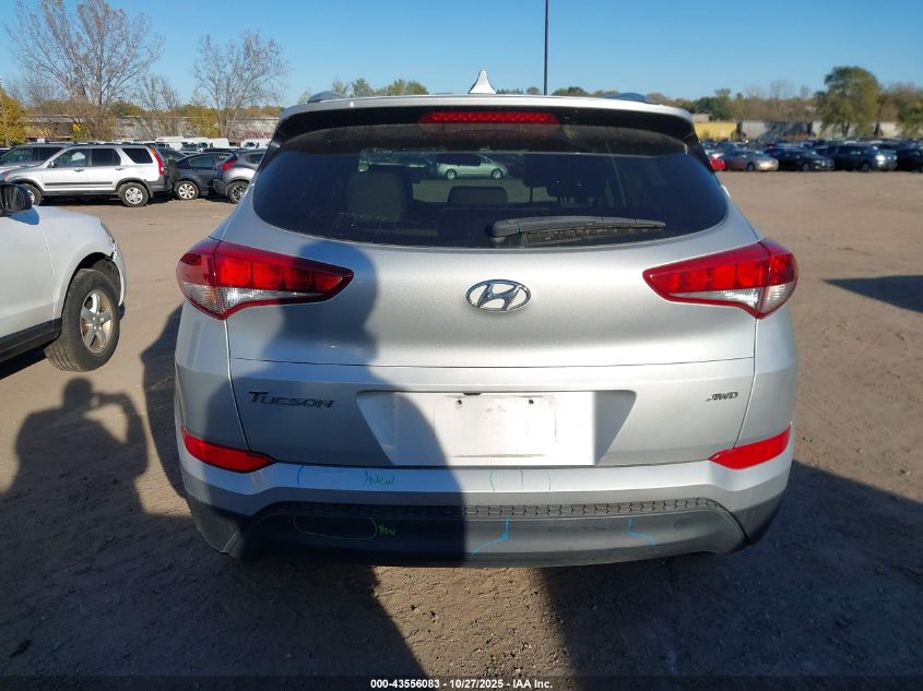 2018 Hyundai Tucson Sel VIN: KM8J3CA49JU764076 Lot: 43556083