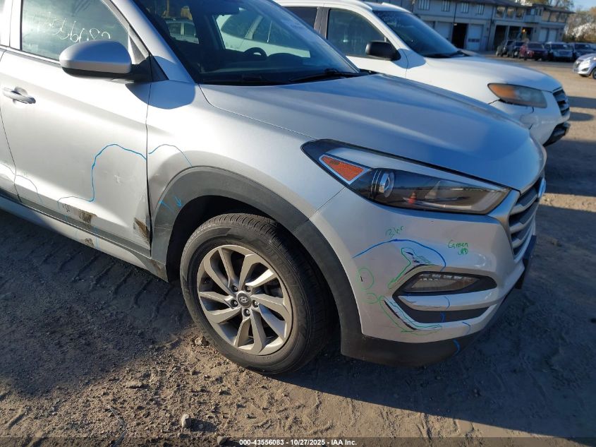 2018 Hyundai Tucson Sel VIN: KM8J3CA49JU764076 Lot: 43556083