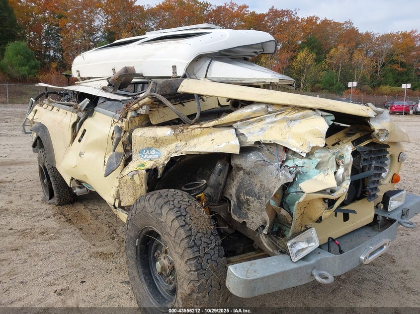 1986 Landrover Defender VIN: 1DC0001998ZZ Lot: 43556212