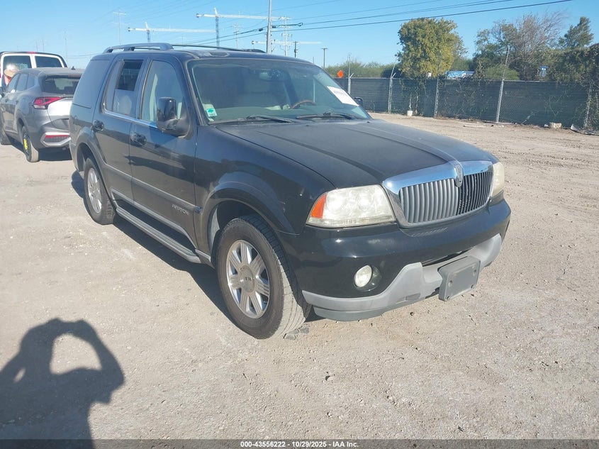 5LMEU68H94ZJ19814 2004 Lincoln Aviator auction photo 1
