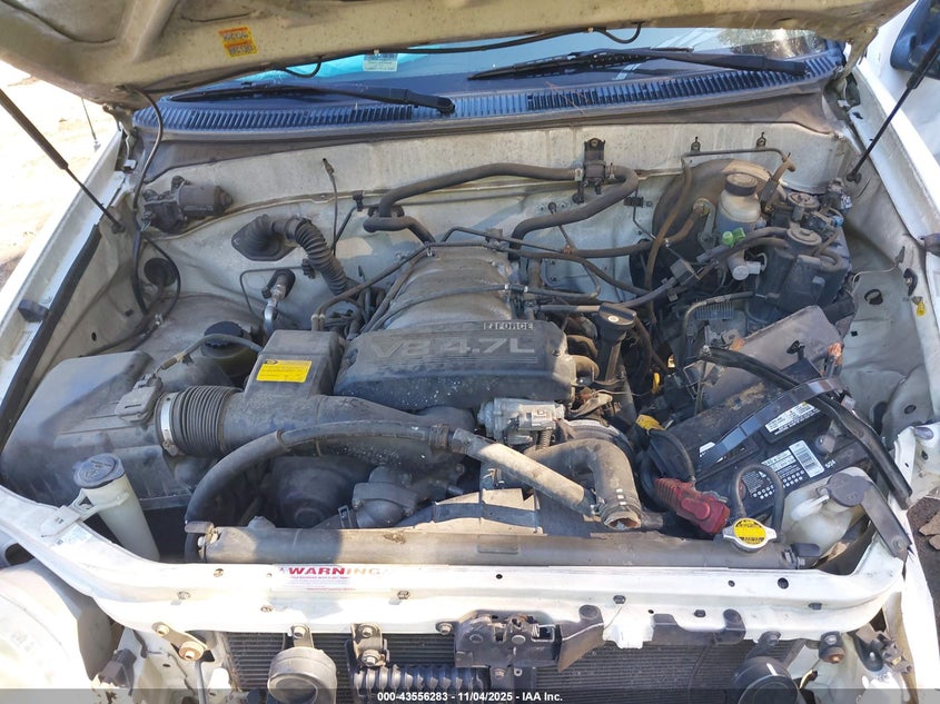 5TBBT48101S217947 2001 TOYOTA TUNDRA photo no. 10