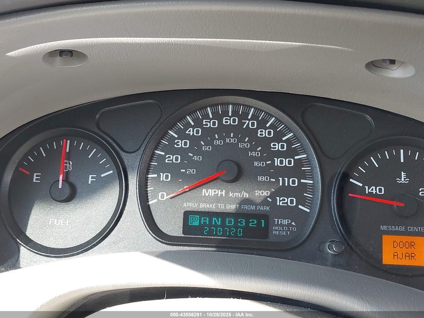 2003 Chevrolet Impala VIN: 2G1WF52E739144033 Lot: 43556291