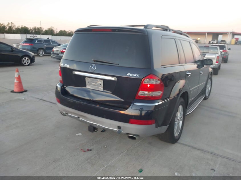 2007 Mercedes-Benz Gl 450 4Matic VIN: 4JGBF71E07A257265 Lot: 43556325
