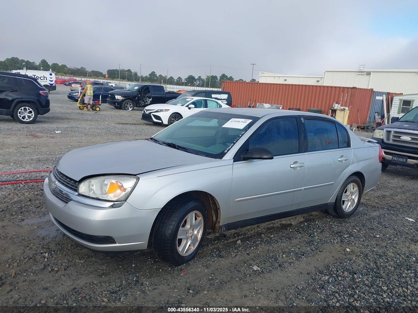 1G1ZT548X5F153851 2005 CHEVROLET MALIBU photo no. 2