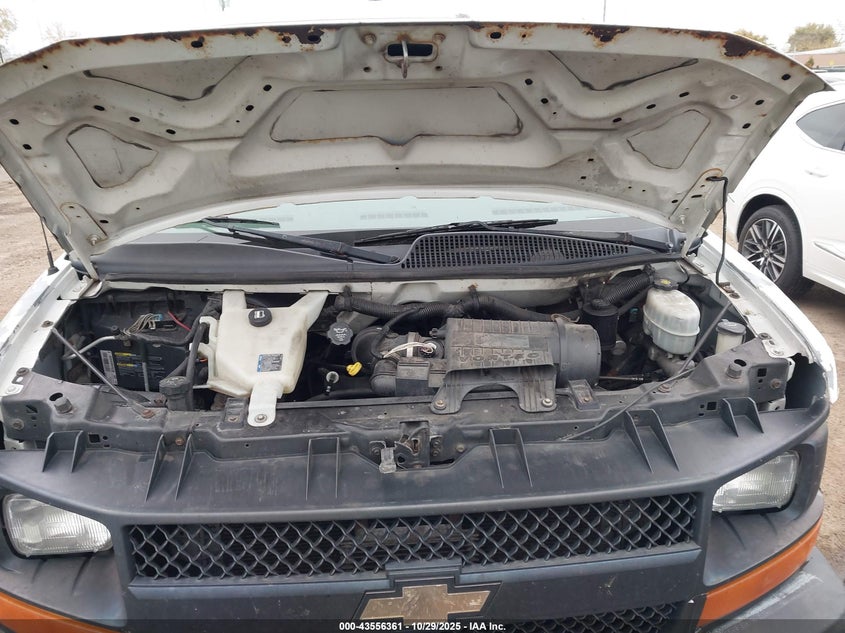 2010 Chevrolet Express 2500 Work Van VIN: 1GCZGFBA2A1155432 Lot: 43556361