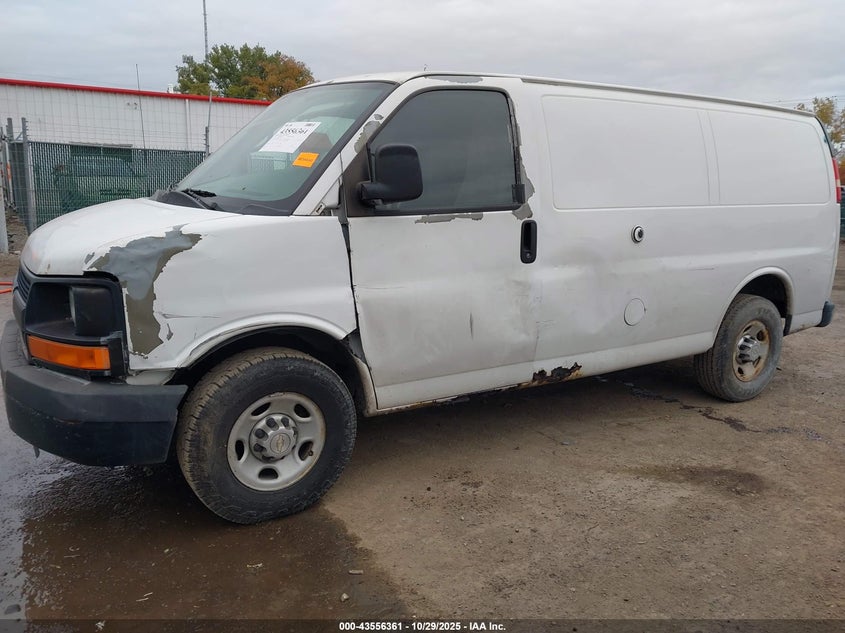 2010 Chevrolet Express 2500 Work Van VIN: 1GCZGFBA2A1155432 Lot: 43556361