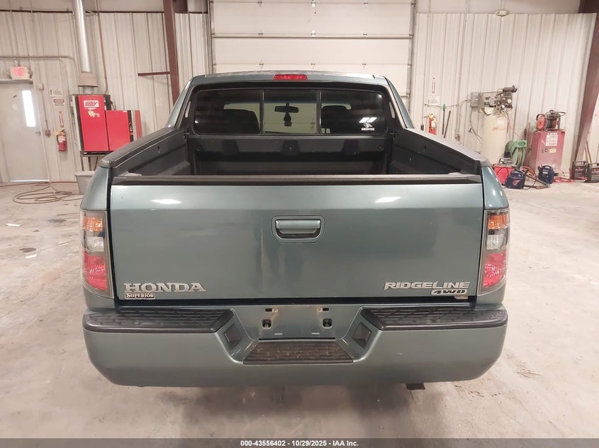 2008 Honda Ridgeline Rts VIN: 2HJYK16468H507212 Lot: 43556402