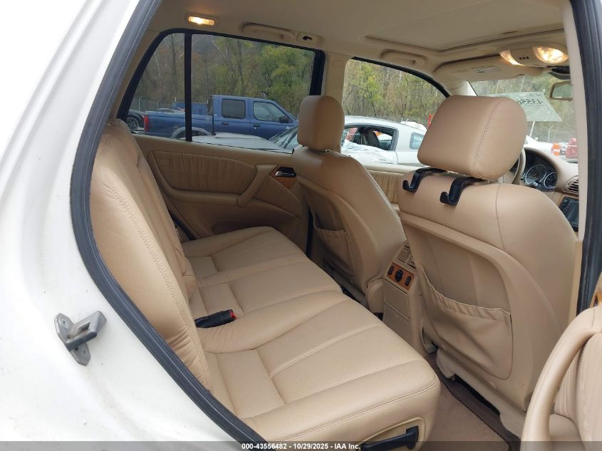 2005 Mercedes-Benz Ml 500 4Matic VIN: 4JGAB75E05A547827 Lot: 43556482