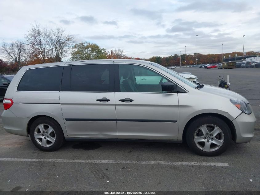 2006 Honda Odyssey Lx VIN: 5FNRL38296B084903 Lot: 43556502