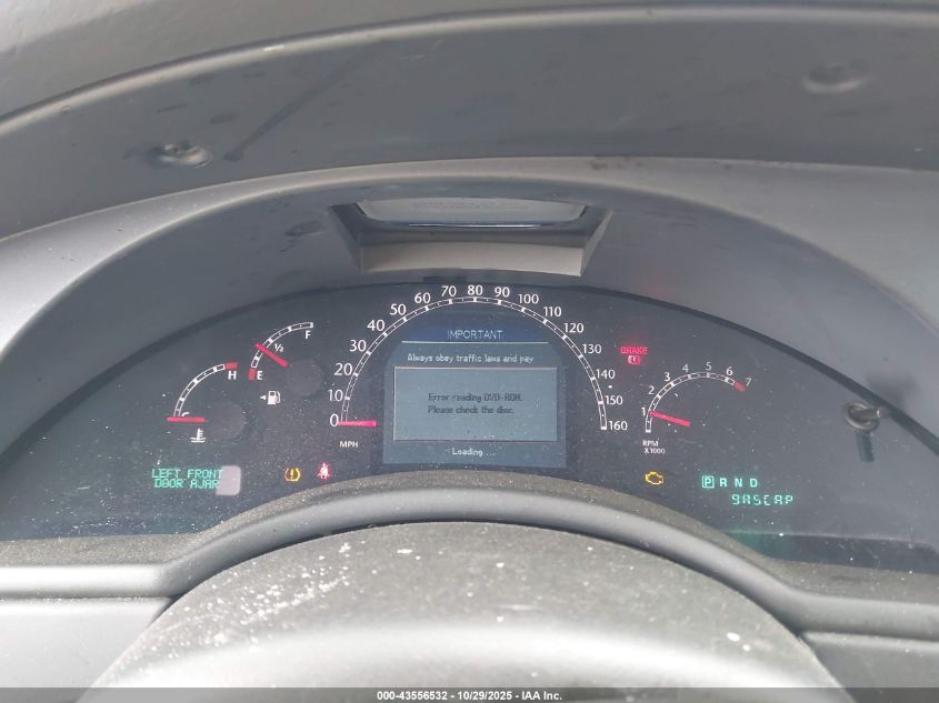 2007 Chrysler Pacifica Limited VIN: 2A8GM78X57R306343 Lot: 43556532