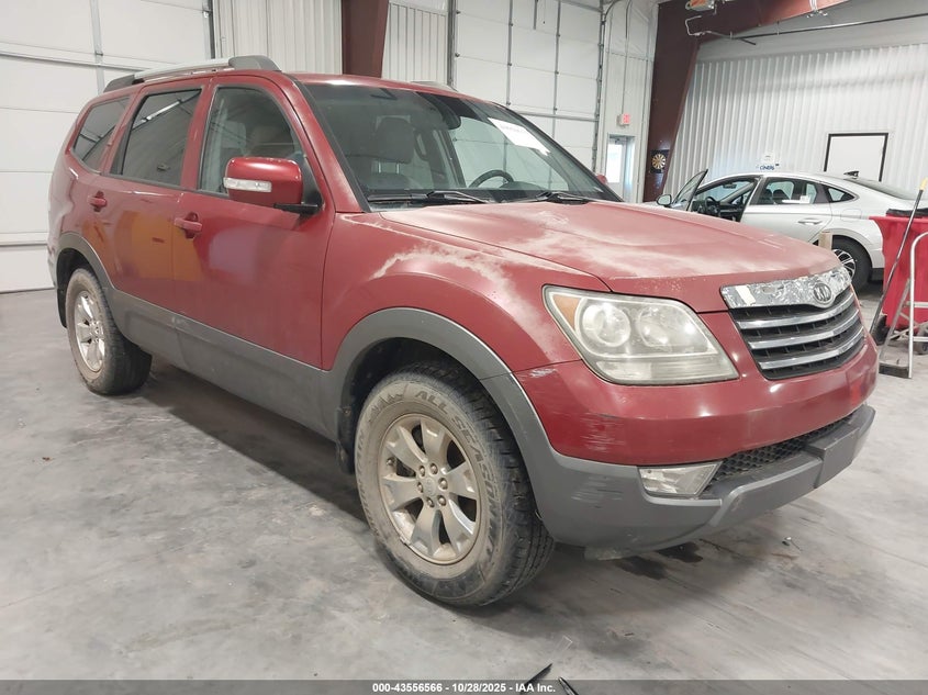 KNDJH741095033606 2009 Kia Borrego Ex V6 auction photo 1