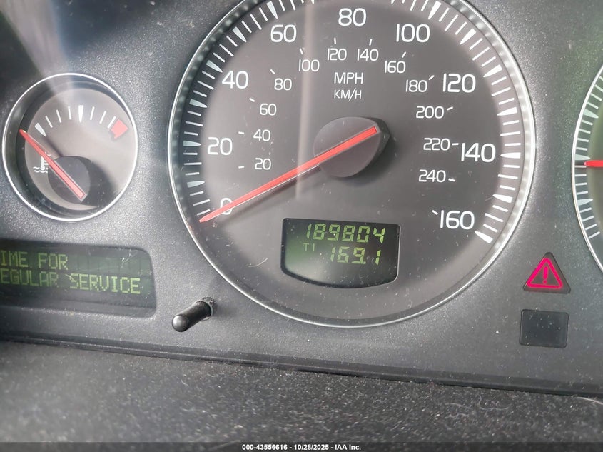 2004 Volvo V70 2.4 VIN: YV1SW64A942426450 Lot: 43556616