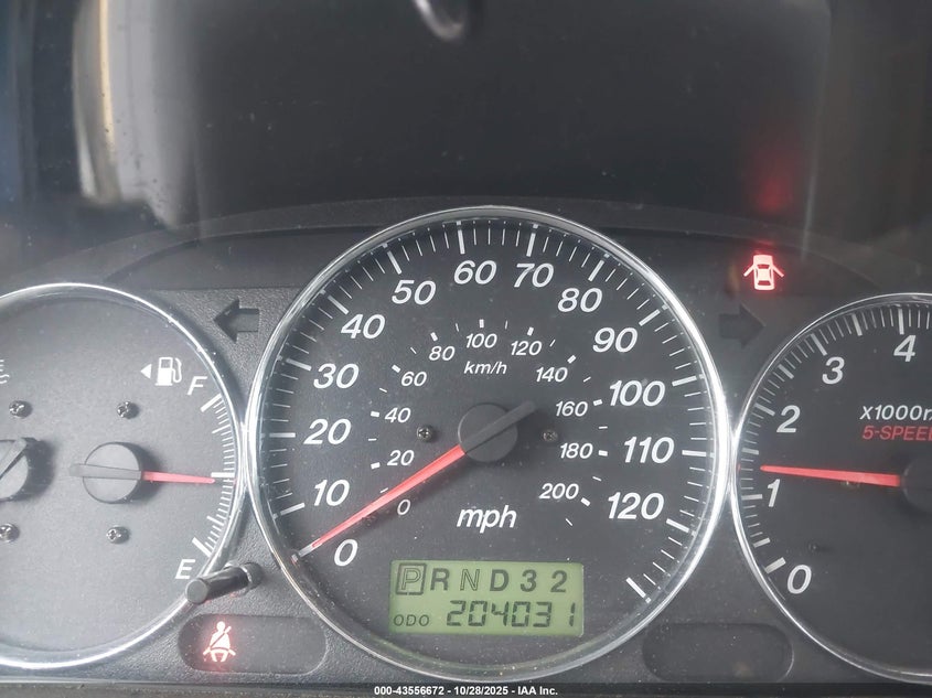 2006 Mazda Mpv Lx VIN: JM3LW28J960567666 Lot: 43556672