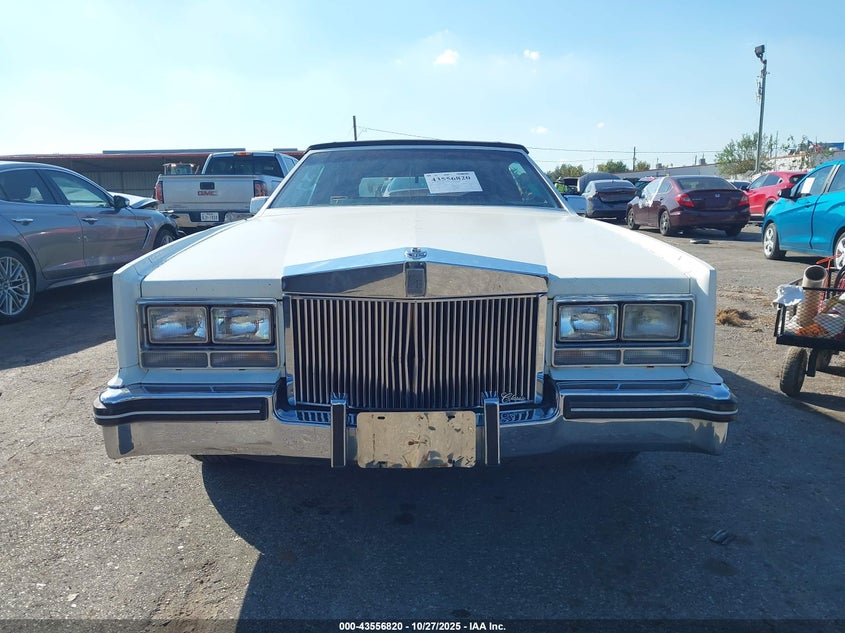 1984 Cadillac Eldorado Biarritz VIN: 1G6AL6785EE668545 Lot: 43556820