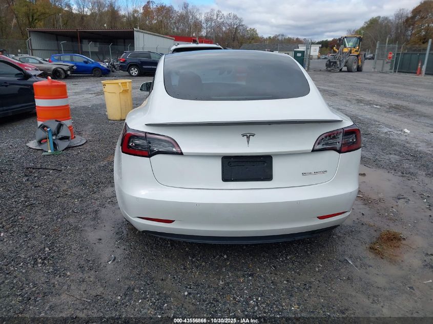 2021 Tesla Model 3 Performance Dual Motor All-Wheel Drive VIN: 5YJ3E1EC2MF062658 Lot: 43556866