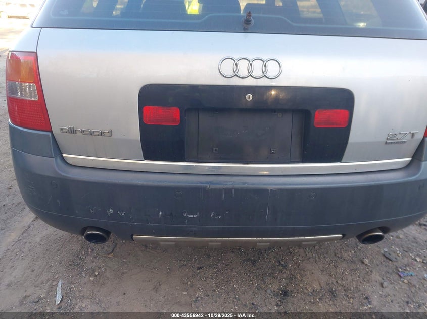 2004 Audi Allroad VIN: WA1YD64B04N016031 Lot: 43556942