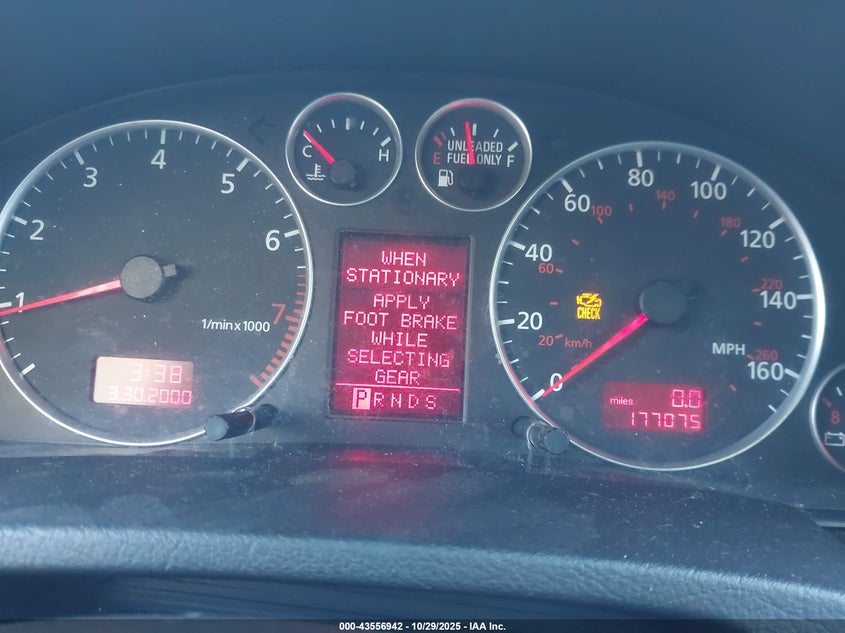 2004 Audi Allroad VIN: WA1YD64B04N016031 Lot: 43556942