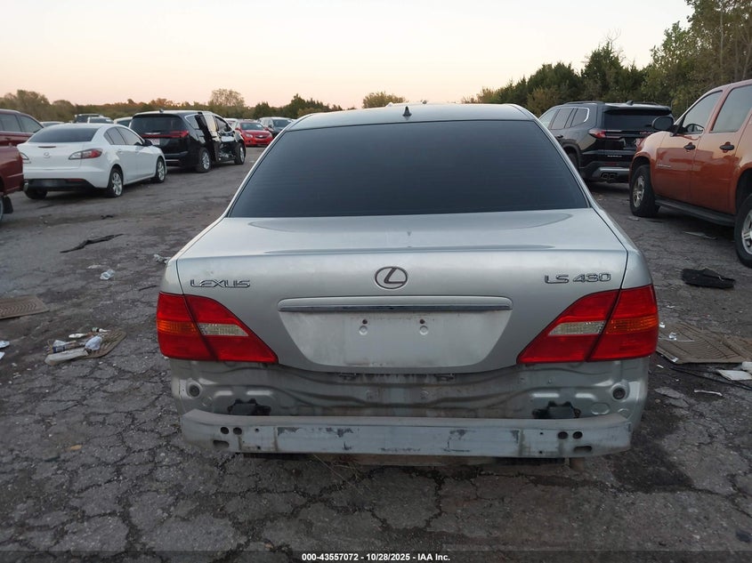 2003 Lexus Ls 430 VIN: JTHBN30F830092591 Lot: 43557072