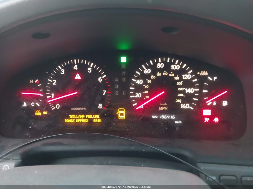 2003 Lexus Ls 430 VIN: JTHBN30F830092591 Lot: 43557072