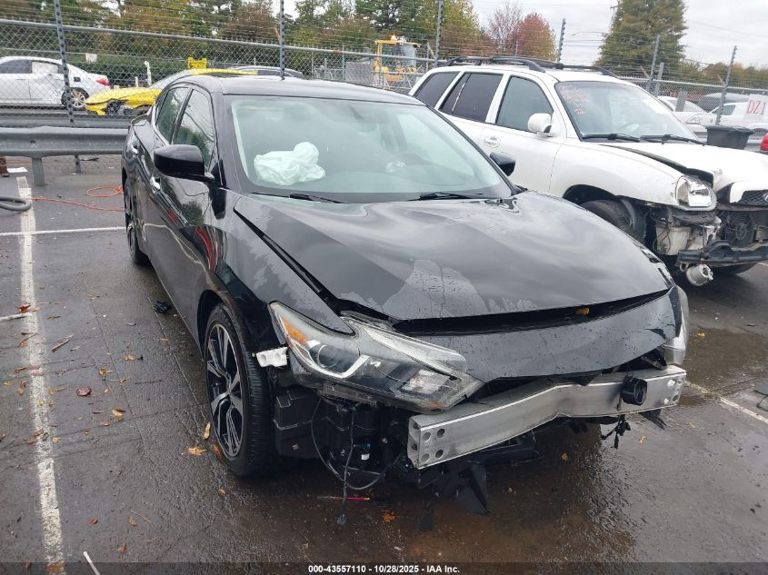 2018 Nissan Maxima 3.5 S VIN: 1N4AA6AP1JC396056 Lot: 43557110