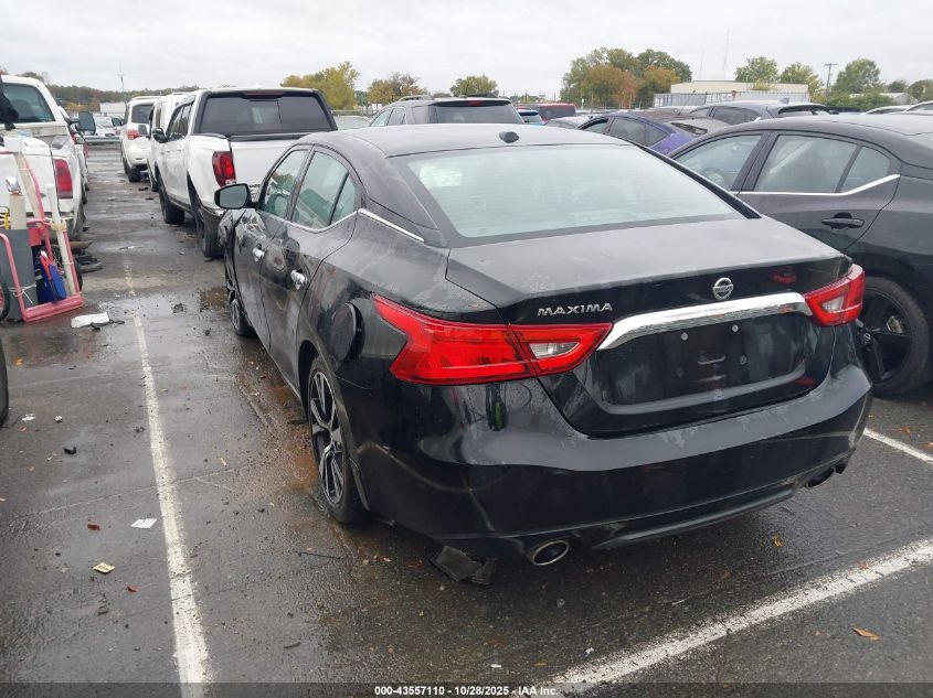 2018 Nissan Maxima 3.5 S VIN: 1N4AA6AP1JC396056 Lot: 43557110
