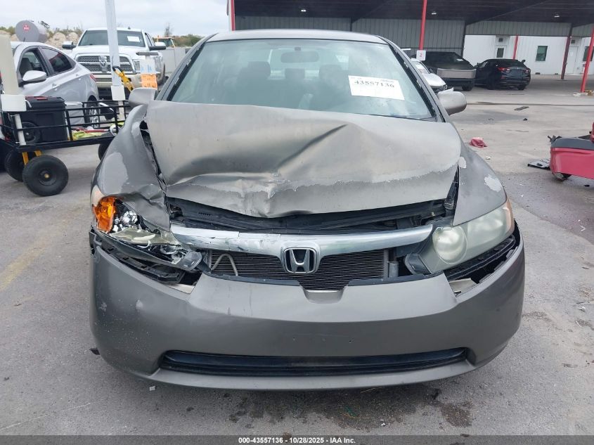 2008 Honda Civic Lx VIN: 2HGFA155X8H324874 Lot: 43557136