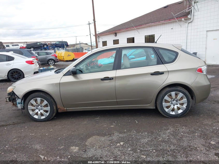 2008 Subaru Impreza 2.5I VIN: JF1GH61678H830720 Lot: 43557140