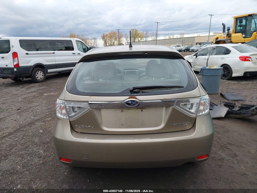 2008 Subaru Impreza 2.5I VIN: JF1GH61678H830720 Lot: 43557140