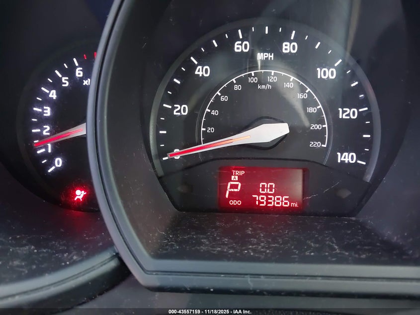 2017 Kia Rio Lx VIN: KNADM4A34H6118726 Lot: 43557159