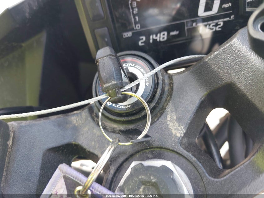 2025 Kawasaki Ex500 VIN: ML5EXGG11SDA51217 Lot: 43557209