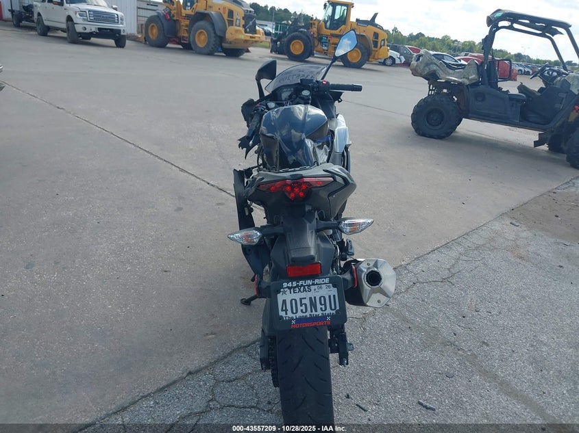 2025 Kawasaki Ex500 VIN: ML5EXGG11SDA51217 Lot: 43557209